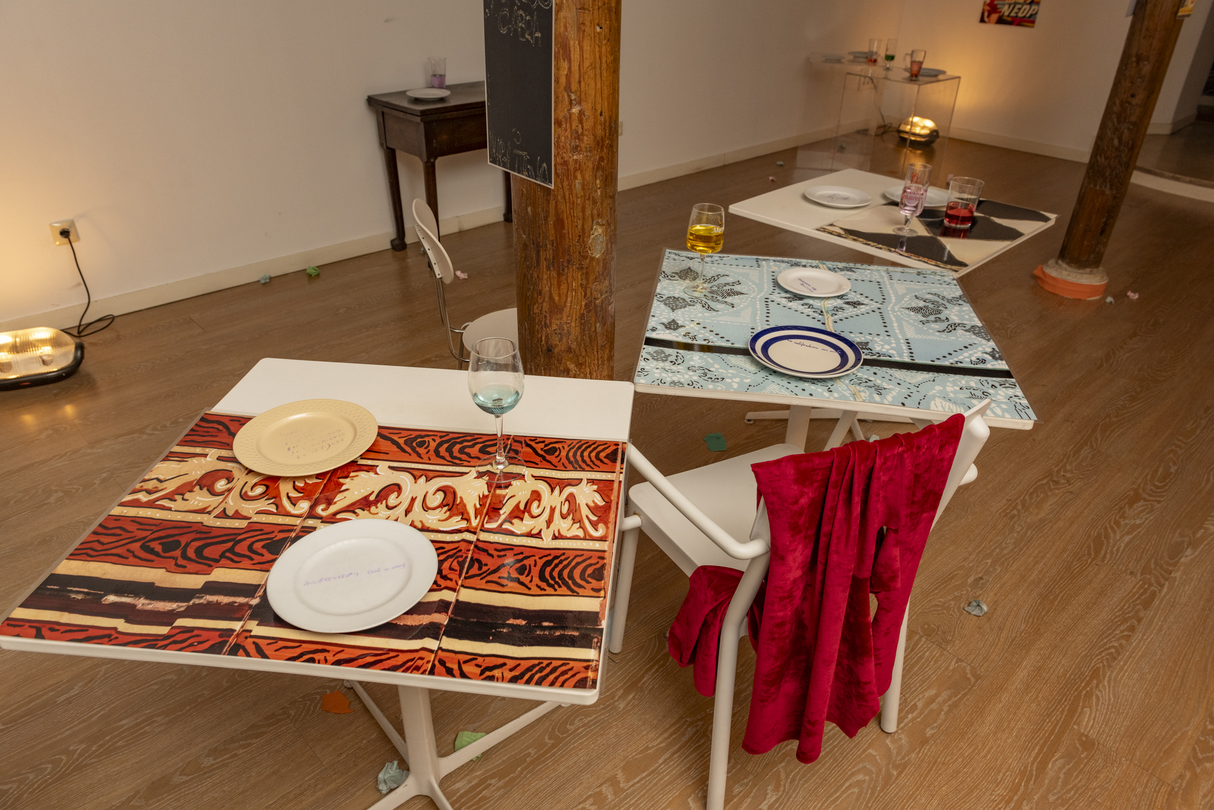 Giuseppina Giordano, Diálogos, 2023 / exhibition view, Italian Cultural Institute, Madrid